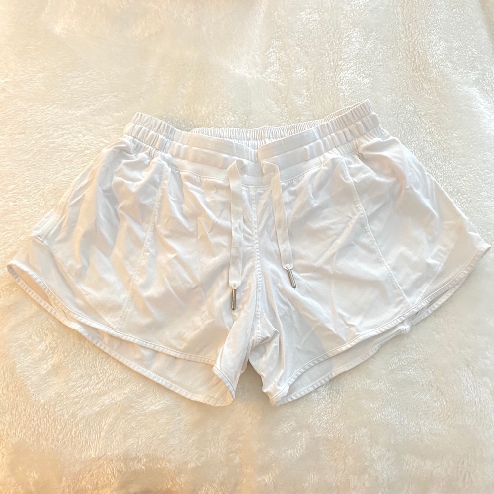 White Lululemon Shorts